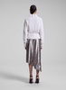 Tracy Metallic Vegan Leather Skirt