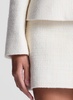 Cowan Cotton Boucle Mini Skirt