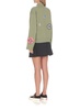 Badges Patch Knitted High-neck Sweatshirt