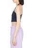 Racerback Panelled Sports Bra