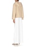 Short Beige Parka