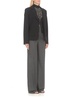 Virgin Wool Palazzo Trousers