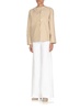 Short Beige Parka