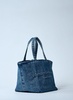 Alexander Wang Women Small Denim Punch Tote Bag