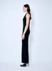 Alexander Wang Women Ruched Wide V Neck Maxi Dress