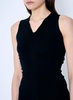Alexander Wang Women Ruched Wide V Neck Maxi Dress
