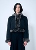 Alexander Wang Women Puffer Jacket With Shearling Trims
