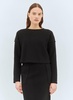 Max Mara Women Wool And Cashmere Cropped Sweater