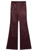 women's nastia pants in burgundy