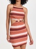 disco dream dress in ginger