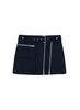 christian skirt nave in navy