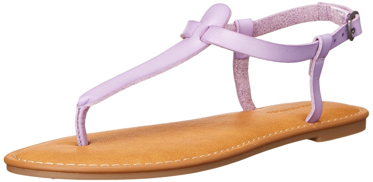 Amazon Essentials Women's Casual Thong Sandal with Ankle Strap