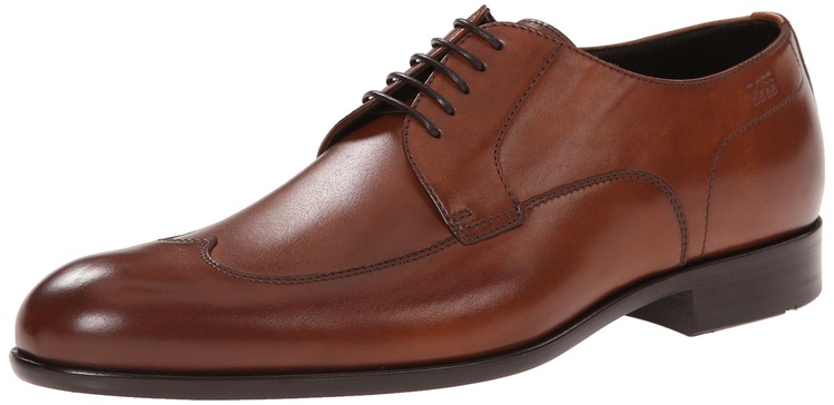 BOSS Black by Hugo Men's Brokin Oxford, Medium Brown, 13 M US