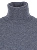 Grey Turtleneck In Cashmere Woman