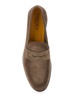 'Standford' Beige Slip-On Loafers In Leather Man