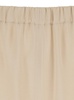 'Rapolano' Beige Pants With Elastic Waist And Wide Leg In Silk Blend Woman