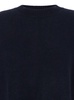 Blue Relaxed Crewneck Sweater In Cashmere Woman
