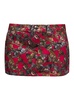 Printed cotton skirt