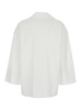 'Alighieri' White Shirt With V Neck And Wide Sleeves In Cotton Woman