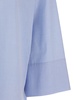 'Alighieri' Blue Shirt With V Neck And Wide Sleeves In Cotton Woman