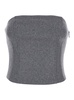 'Selina' Grey Cropped Top With Pence In Wool Woman