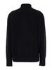 Black High Neck Sweater In Cashmere Woman