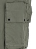 Green Bermuda Pants With Belt Loops And Two Maxi Patch Pockets On The Side In Cotton Man