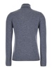 Grey Turtleneck In Cashmere Woman