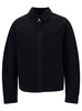 Zip-up Jacket With Tonal Logo Embroidery