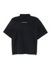 New Balenciaga Back T-shirt Medium Fit in Black