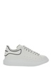 White Sneakers with Logo Lettering on the Rear and Oversize Sole in Leather Man