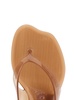 'Jelly' Brown Sandals with Logo Imprinted on the Side and Ankle Buckle Closure in Tpu Woman