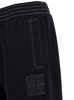 Black Jogger Pants with 4G Embroidery in Cotton Man