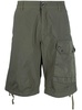 Bermuda Shorts in Brown Cotton Blend Man
