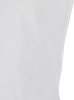White Cropped Tee in White Cotton Woman