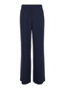 Blu Pants with Elasticised Waist in Tech Fabric Woman
