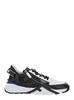 'Fendi Flow' Multicolor Low-Top Sneaker with Logo Detail in Leather Man