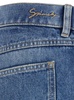 Blue Five Pocket Denim Jeans in Man