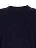 Blue Crewneck Long Sleeve Sweater in Cashmere Man