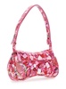 'Play'  Pink Handbag with Oval D Logo Plaque on the Front and All-Over Graphic Print in Ecoleathe Woman