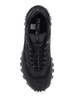 'Trailgrip GTX' Black Low Top Sneakers with Logo Detail in Tech Fabric Man