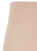 Pink Long Skirt with Ruffle Detail at the Bottom in Satin Woman