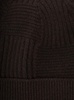 Bottega Veneta Bottega Veneta Brown Woven Wool Hat Man