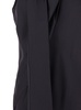 Blue Long Dress with Halterneck and Scarf Detail in Silk Woman