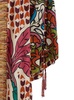 'Megan' Multicolor Kimono with Drawstring Cuffs and All-Over Print in Viscose Woman