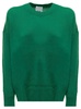 Cashmere Green Sweater Allude Woman