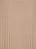 Long Beige Ribbed Dress with U Neckline in Lurex Woman