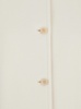 'Eligio' White Single-Breasted Jacket with Patch Pockets in Wool Woman