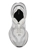 'Circuit' Grey Sneakers with Logo on the Sole and Back in Tech Fabric Blend Man