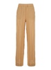 'Rocchette' Beige Linen with Elastic Waist in Linen Woman